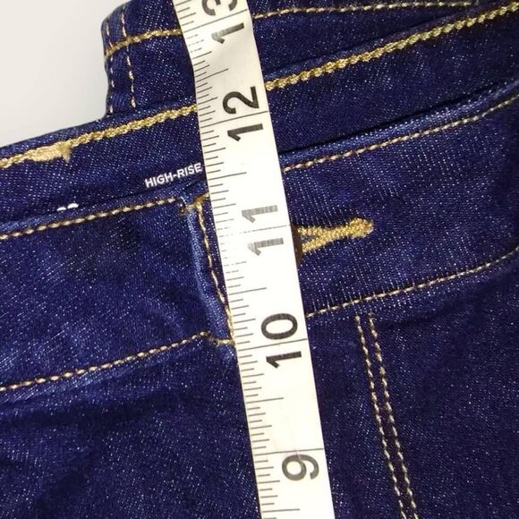 Old‎ Navy Womens Jeans Sz 22 Short High Rise Straight Stretch Streetwear Preppy - Picture 9 of 9